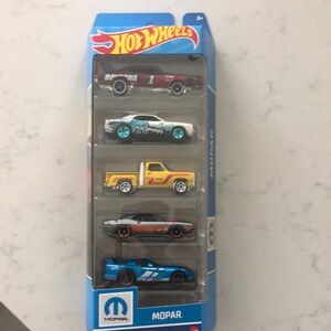 MOPAR Hot wheels 5 car set